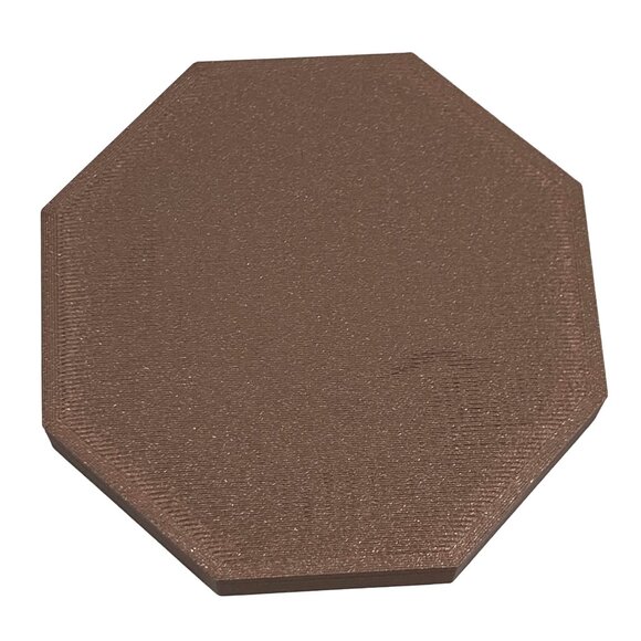 Small Hexagon LED Tealight Candle Holder w/Tealight LED Candle Multi-Color - Picture 9 of 11